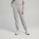 Sinsay - Športne hlače Basic - Svetlo siva
