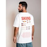 Sinsay Pamučna oversize majica s printom | shoptok.hr