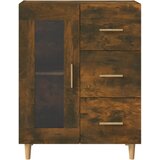  Komoda boja dimljenog hrasta 69,5x34x90 cm konstruirano drvo | Eponuda.com