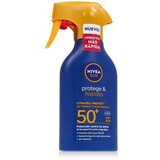Nivea Sun Protect & Moisture Spray SPF50+ vodoodporna zaščita pred soncem za telo za vse tipe kože 270 ml u