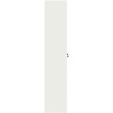 Ormarić Omarica za shranjevanje 2 pcs Bela 60 x 40 x 200 cm Jeklo, (5000152649) | Shoptok.si