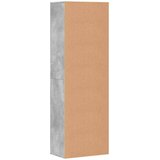  Visoka komoda siva boja betona 60x35x180 cm konstruirano drvo | shoptok.hr