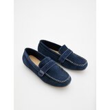 Reserved - Kožne mokasinke - mornarsko plava | shoptok.hr