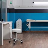 MID.YOU Pisarniški Stolček Operator Ii, Bela | Shoptok.si