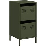 Maison Chic Komoda - Predalnik olivno zelena 35x39x73,5 cm hladno valjano jeklo, (21720710) | Shoptok.si