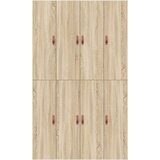  Krevet za pohranu Sonoma hrast 120x190 cm | shoptok.hr