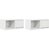 vidaXL TV ormarići 2 kom bijeli 60x31x25,5 cm konstruirano drvo | shoptok.hr