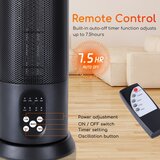 Aigostar Električni grejač 1500 W/230 V sa daljinskim upravljačem | Eponuda.com