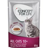 Concept for Life 10 € popusta na 48 x 85 g mokro hrano! - All Cats 10+ - v omaki