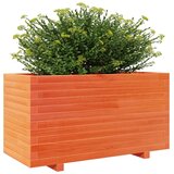  Vrtna sadilica voštano smeđe boje 90x40x49,5 cm od borovine | shoptok.hr
