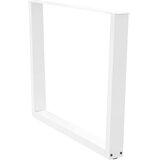  Noge za blagovaonski stol V-oblika 2 kom Bijele 100 x (72-73,3) cm Čelik | shoptok.hr