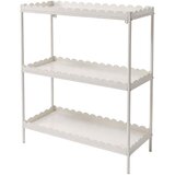 Sinsay Metalni regal s tri razine i dekorativnim rubom | shoptok.hr