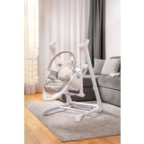 CARETERO Gugalnik in stol za hranjenje Indigo 2v1Siva | Shoptok.si