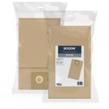 MIKRO Papirnate vrećice kompatibilne s Cleanfix S10, S10 Plus, S10 Plus HEPA, SW10 (Sqoon 32121) | shoptok.hr