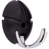 Spinder Design Garderobna kuka Tick (Broj kuka: 3 Kom., D x Š x V: 7,5 x 3,5 x 9,5 cm, Crne boje) | shoptok.hr