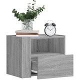  Zidni noćni ormarić boja sivog hrasta sonome 45 x 30 x 35 cm | shoptok.hr