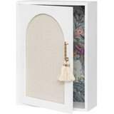 Atmosphera ORMARIĆ ZA KLJUČEVE S OGLEDALOM 28X20 MDF BIJELA | shoptok.hr