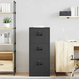 Kabinet za datoteke s ladicama Crna 45,5 x 42 x 106,5 cm | shoptok.hr