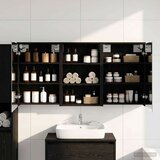  Komplet omaric za kopalnico s polico 3 pcs 126 x 16 x 62,5 cm, (5000245451) | Shoptok.si