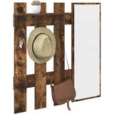  Vješalica za kapute na zidu Dimljeni hrast 100 x 10 x 100 cm | Eponuda.com