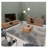 Hanah home set 1360-2090-1680 walnut living room furniture set | ePonuda.com
