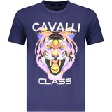 Cavalli Class SHORT SLEEVE T-SHIRT MEN BLUE | Shoptok.si