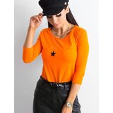 BASIC Feel Good Blouse-RV-BZ-4690.20-orange | Shoptok.si