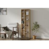 Hanah home Tomi Sapphire Oak Polica za knjige, svijetlosmeđa | Eponuda.ba
