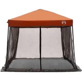  Set Kamp Šatora 2 pcs Siva i narančasta Tafta i Tkanina | shoptok.hr