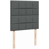 vidaXL Krevet s oprugama i madracem tamnosivi 100 x 200 cm od tkanine | shoptok.hr