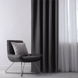 Restilo zasłona BLACKOUT kolor czarny szarfa upinająca styl klasyczny taśma materiał blackout 200x245 | shoptok.hr