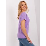 BASIC Feel Good T-shirt-RV-TS-4662.99-light purple | Shoptok.si