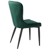 Unique Furniture Zelena baršunasta blagovaonska stolica Granby – | shoptok.hr