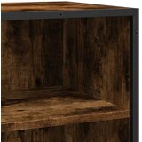  Komoda boja hrasta 68x35x76 cm konstruirano drvo i metal | shoptok.hr
