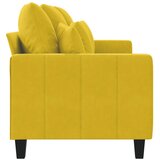  Trosjed žuti 180 cm baršunasti | Eponuda.com
