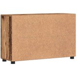  Kreveta s policom FLORIN Staro drvo 88,5 x 30,5 x 55,5 cm | shoptok.hr