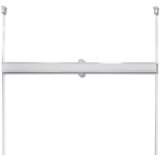 vidaXL Plise Harmonika Zavese velikost 70 x 125 cm Bele barve | Shoptok.si