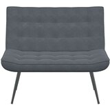 vidaXL Klupa tamnosiva 110x74x84 cm baršunasta | shoptok.hr