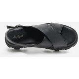 Resti Black women's sandals on a thick sole Denidas - Shoes | shoptok.hr