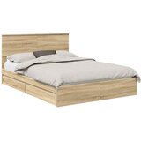  Krevet s od storage Sonoma hrast 150 x 200 cm Konstruirano drvo | shoptok.hr