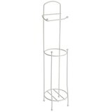 Tendance SAMOSTOJEĆI DRŽAČ TOALETNOG PAPIRA, METAL, BIJELI | shoptok.hr