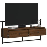 TV ormarić zidni boja hrasta 100,5x30x51 cm konstruirano drvo | Eponuda.com