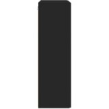 TV zidni ormar Zidne Crna 59,5 x 31 x 100 cm Konstruirano drvo | shoptok.hr