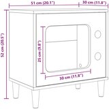  Mačja hiša Oreh 51 x 30 x 52 cm Konstruiran les, (5000111143) | Shoptok.si