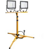 Goobay LED outdoor 2x50W teleskopsko stojalo širokokotno zunanje svetilo | Shoptok.si