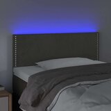 Posteljno vzglavje temno sivo 90x5x78/88 cm žamet, (20737923) | Shoptok.si