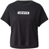 Levi's Majica 'Graphic Varsity Tee' črna / bela