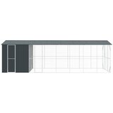  Kavez za ptice Antracit 860 x 310 x 247 cm Cinkani čelik | shoptok.hr