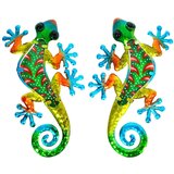 Signes Grimalt Kipci in figurice Lizard Adorno 2 Enoti Zelena Cene