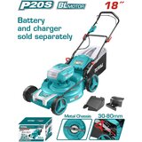TOTAL TOOLS Akumulatorska kosilnica, 18"/3000rpm/20V/2.0Ah-7.5Ah/P20S, serija INDUSTRIAL (TLMLI2018), (20849008) | Shoptok.si